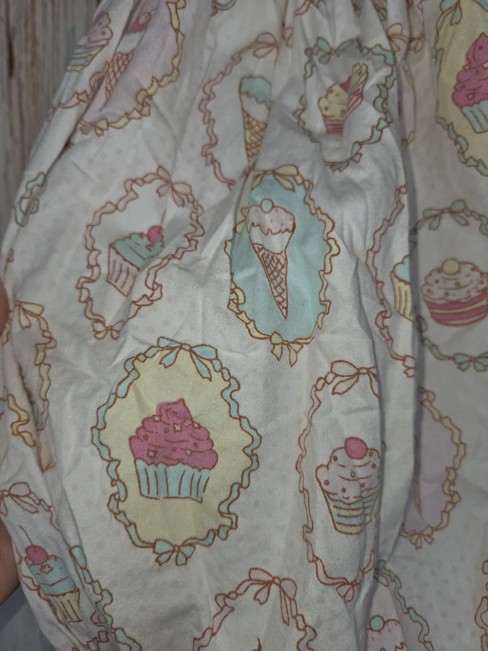 Smockingbird Smocked Baby Romper with Pastel Dessert Print Summer Birthday 24m